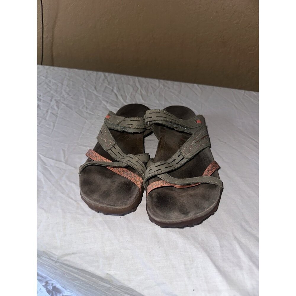 Merrell Shoes Womens Size 8 Gray Pink Athletic Sandals Comfort Outdoor J55372